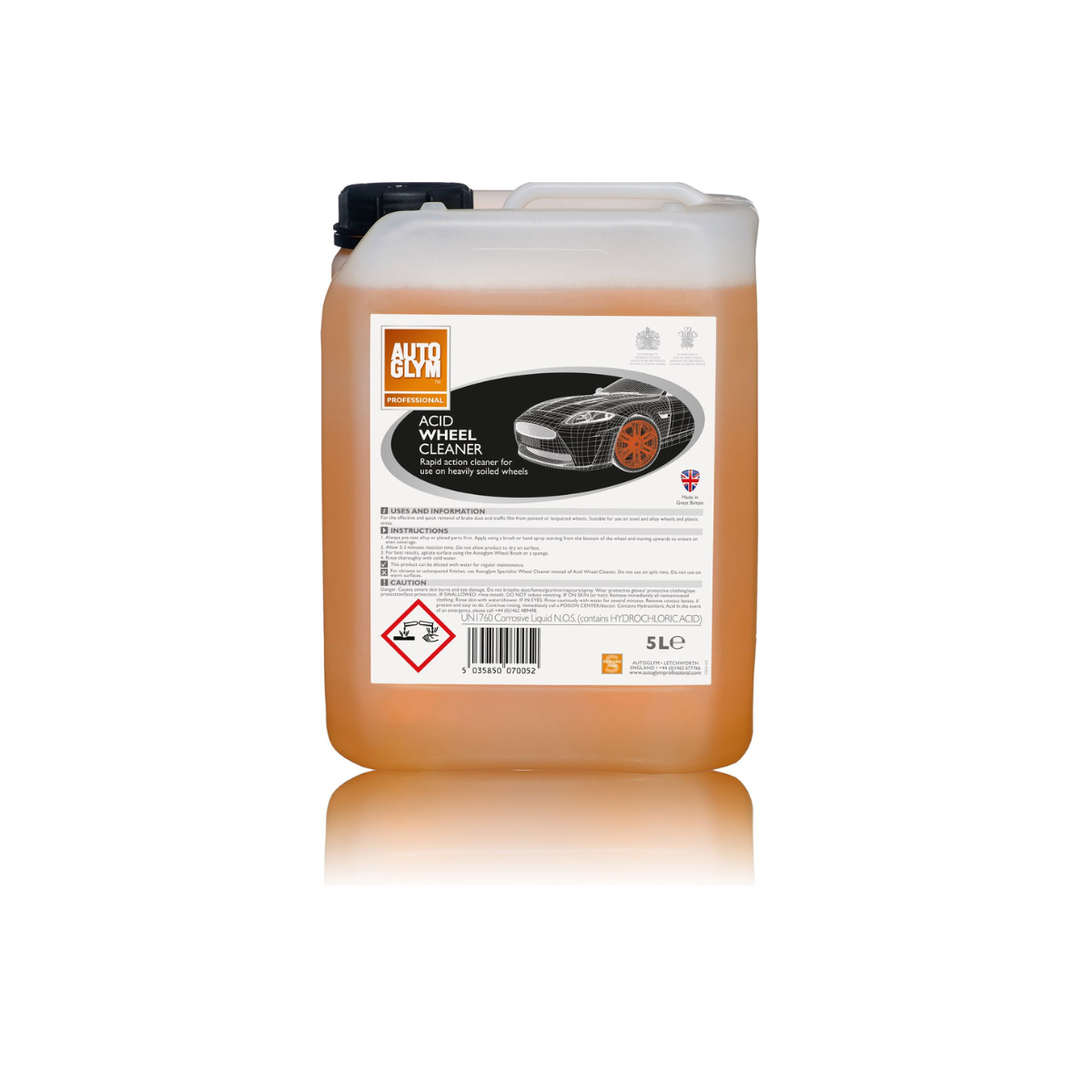 ACID WHEEL CLEANER 輪圈清潔劑 5L