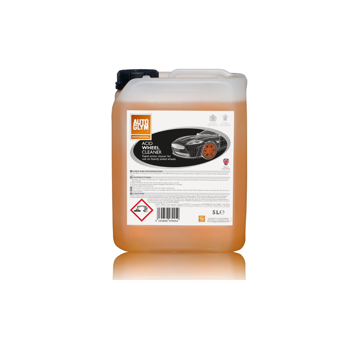 ACID WHEEL CLEANER 輪圈清潔劑 5L