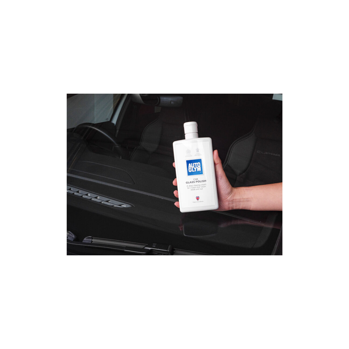 CAR GLASS POLISH 玻璃去污蠟